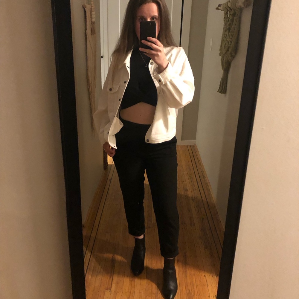 Oversized DAZE jean jacket M